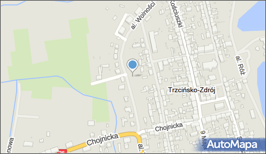 Mur historyczny, nr rejestru 396, Trzcińsko-Zdrój - Ciekawe miejsce