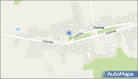 Mur historyczny, Żubrów 37, Żubrów 69-200 - Ciekawe miejsce