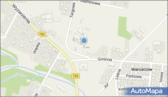 Mur historyczny, Targowa, Wancerzów 42-244 - Ciekawe miejsce