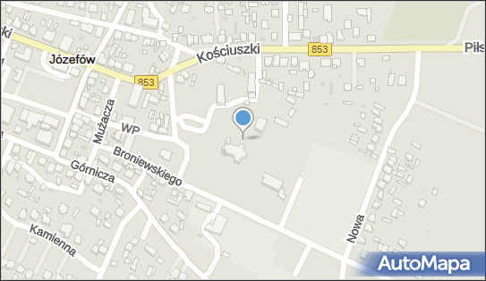 Mur historyczny, Wojska Polskiego 11, Józefów 23-460 - Ciekawe miejsce