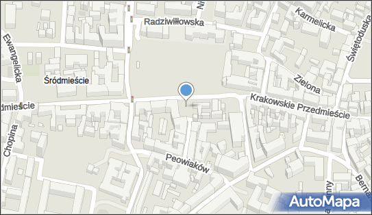 Plac Józefa Czechowicza, Krakowskie Przedmieście 44, Lublin 20-002 - Ciekawe miejsce
