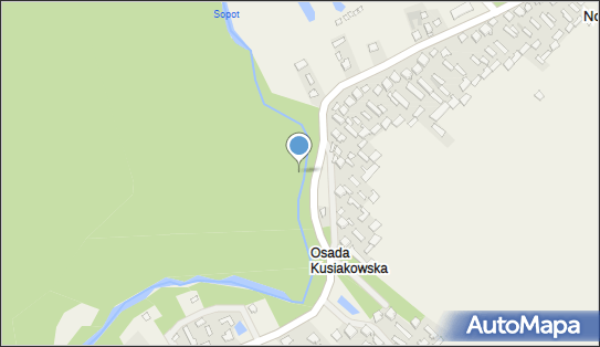 Progi skalne - Wodospady Sopotu, Nowiny, Nowiny 22-672 - Ciekawe miejsce