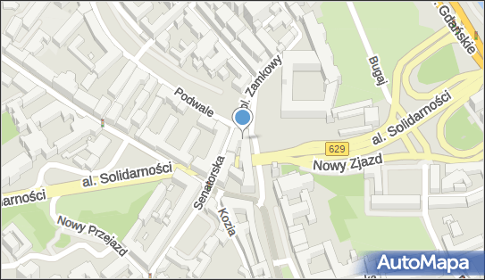 SCHODY RUCHOME, Senatorska 1, Warszawa - Ciekawe miejsce