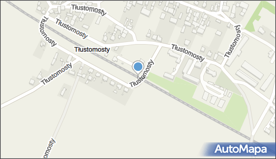 Tłustomosty (przystanek kolejowy), Tłustomosty, Tłustomosty 47-480 - Cmentarz z I wojny światowej