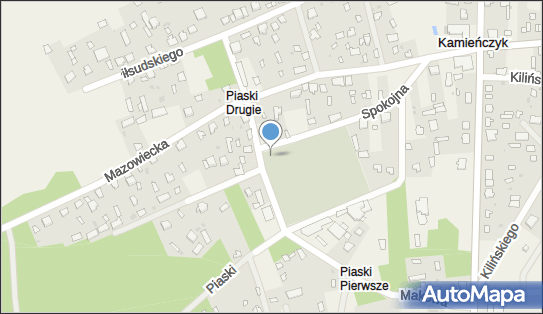 Cmentarz z II wojny światowej, Spokojna 14, Kamieńczyk 07-202 - Cmentarz z II wojny światowej