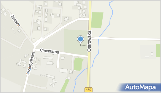 Cmentarz, Ostrowska, Grabów nad Prosną 63-520 - Cmentarz