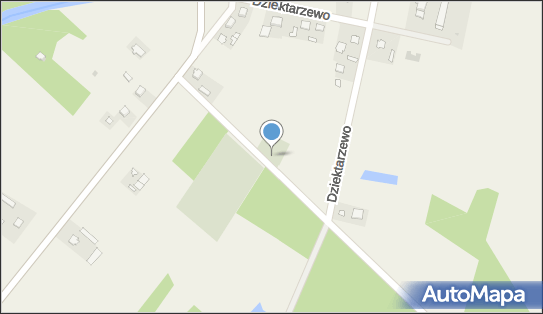 Stary historyczny w Dziektarzewie, Dziektarzewo, Dziektarzewo 09-130 - Cmentarz