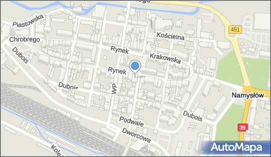 Prywatny Gabinet Stomatologiczny, Rynek 23, Namysłów 46-100 - Dentysta, NIP: 7521139307