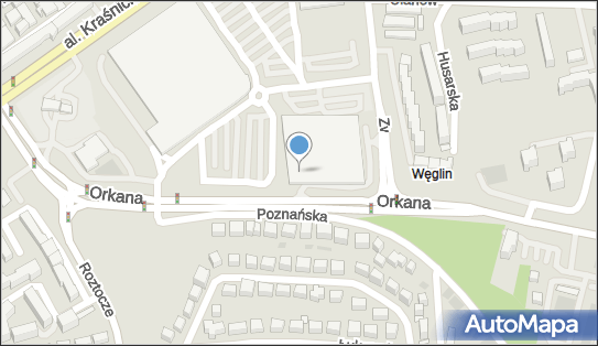Automat DHL POP BOX, Orkana 6, Lublin 20-504, godziny otwarcia