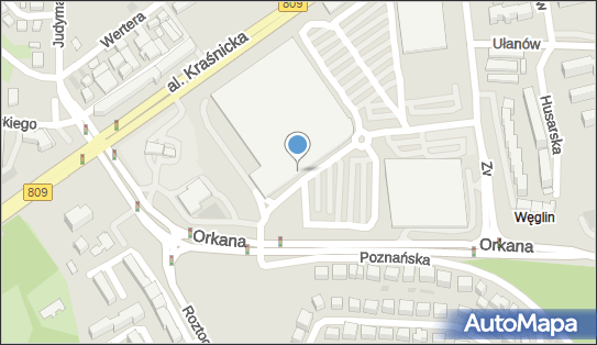 DHL POP Inmedio C.H. Kaufland, Orkana 4, Lublin 20-504, godziny otwarcia