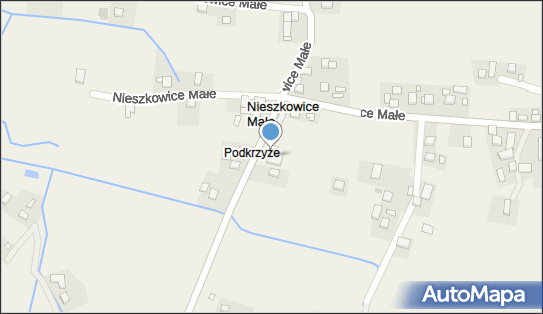 Dom Ludowy w Nieszkowicach Małych, Nieszkowice Małe 117 32-744 - Dom ludowy