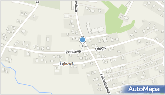 Dom Ludowy w Zręcinie, Łukasiewicza 38, Zręcin 38-457 - Dom ludowy