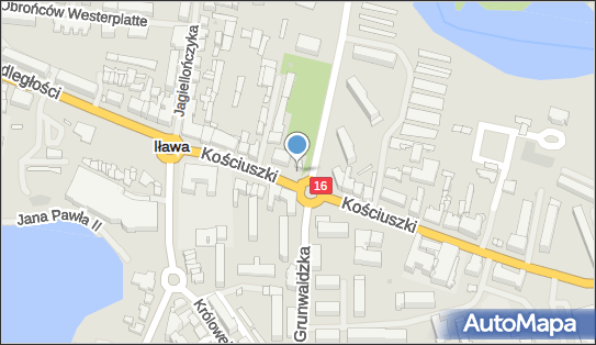 DPD Pickup Punkty, Kościuszki 11 - automat paczkowy, Iława 11-400, godziny otwarcia