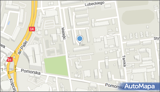 DPD Pickup Punkty, Matejki 10 - Automat paczkowy, Łódź 91-402, godziny otwarcia