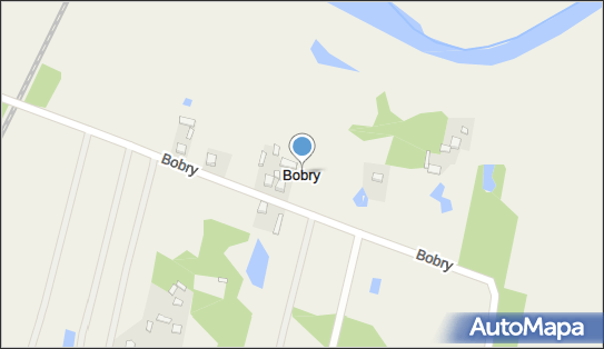 Bobry (przystanek kolejowy), Bobry - Dworzec kolejowy, Przystanek kolejowy