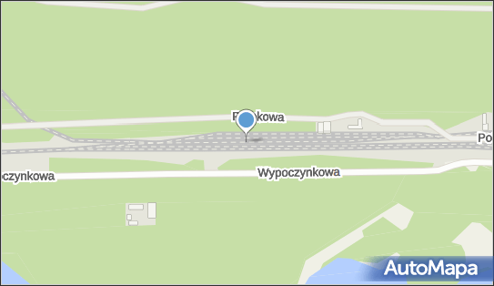 Kalisz - Winiary, Potokowa, Kalisz 62-800 - Dworzec kolejowy, Przystanek kolejowy