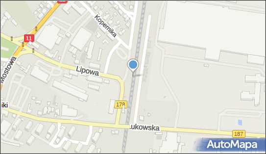 Oborniki Wielkopolskie Miasto, Lipowa178187, Oborniki 64-600 - Dworzec kolejowy, Przystanek kolejowy