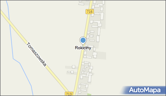 Rokiciny (stacja kolejowa), Rokiciny, Rokiciny 97-221 - Dworzec kolejowy, Przystanek kolejowy
