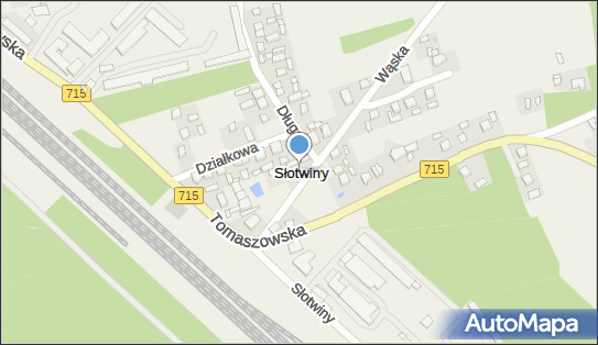 Słotwiny (stacja kolejowa), Słotwiny - Dworzec kolejowy, Przystanek kolejowy