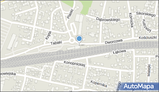 Stacja, Dworzec kolejowy, Dworcowa 24, Swarzędz 62-020 - Dworzec kolejowy, Przystanek kolejowy