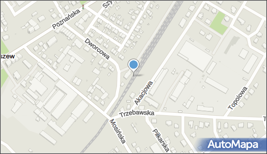 Stęszew, Składowa 1, Stęszew 62-060 - Dworzec kolejowy, Przystanek kolejowy