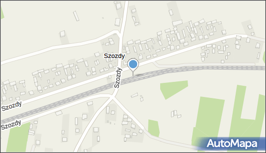 Szozdy, Szozdy 41, Szozdy 23-407 - Dworzec kolejowy, Przystanek kolejowy