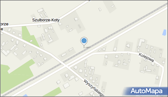 Szulborze Wielkie, Kolejowa, Szulborze Wielkie 07-324 - Dworzec kolejowy, Przystanek kolejowy