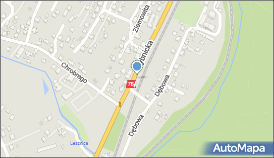 Wodzisław Śląski Radlin, Rybnicka, Wodzisław Śląski 44-300, 44-313 - Dworzec kolejowy, Przystanek kolejowy