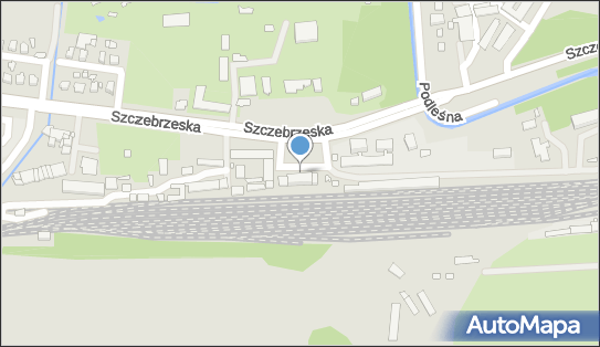 Zamość, DK74, Szczebrzeska 11, Zamość 22-400 - Dworzec kolejowy, Przystanek kolejowy