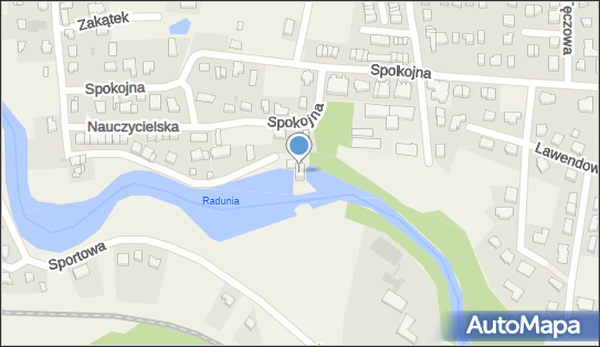 Wodna - Kuźnice, Raduńska 14, Straszyn - Elektrownia