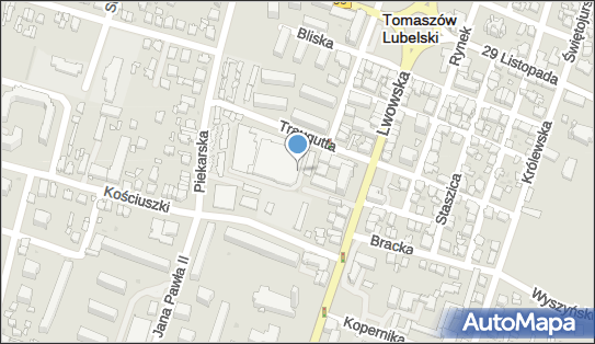 Euronet - Bankomat, ul. Traugutta 5, Tomaszów Lubelski 22-600, godziny otwarcia