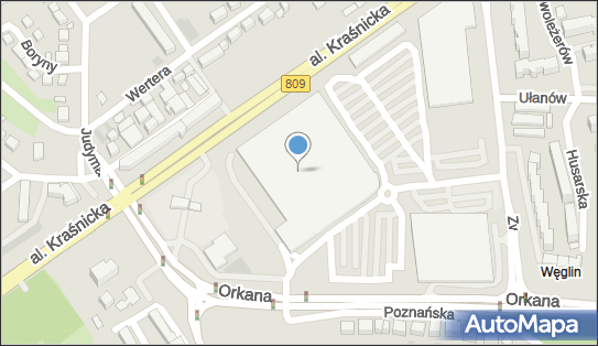 Euronet - Bankomat, ul. Orkana 4, Lublin 20-001, godziny otwarcia