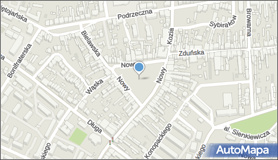 Fontanna, Plac Nowy Rynek, Łowicz - Fontanna