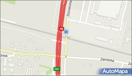 Czerwone światło Fotoradar, Szczecińska, Wrocław 54-517 - Fotoradar - Czerwone światło