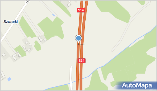 110 km/h, Szczerki, Szczerki 95-082 - Fotoradar odcinkowy