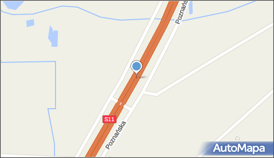 120 km/h - koniec, S11, Swadzim 62-080 - Fotoradar odcinkowy