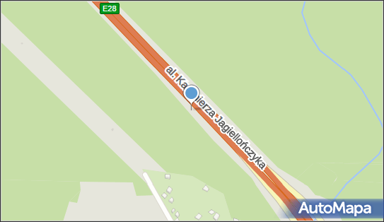 120 km/h Koniec, Aleja Kazimierza JagiellończykaS6S7E28, Gdańsk 80-298 - Fotoradar odcinkowy