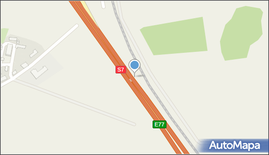 120 km/h - Koniec, S7, Pasłęk Północ - Fotoradar odcinkowy