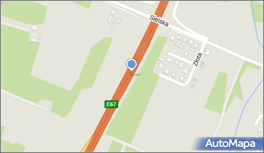 120 km/h - Początek, S8, Ostrów Mazowiecka - Fotoradar odcinkowy