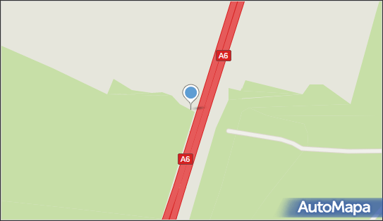 140 km/h Koniec, A6, Szczecin - Fotoradar odcinkowy