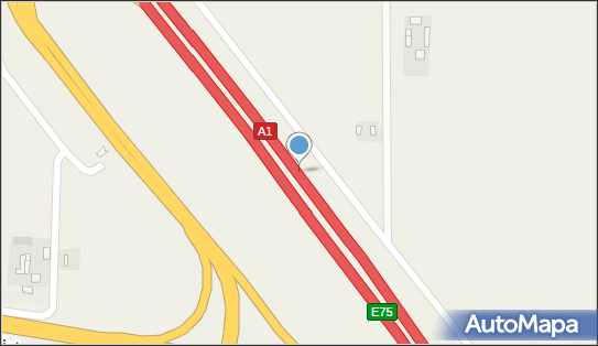 140 km/h - Koniec, A1, Kaszewy Dworne 99-314 - Fotoradar odcinkowy