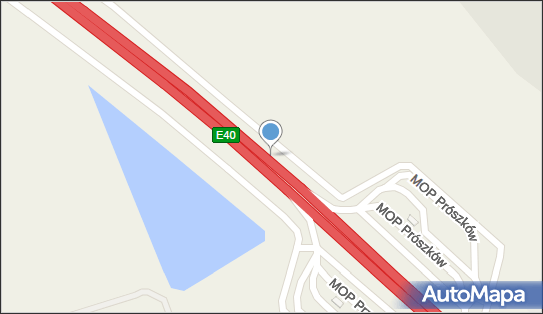 140 km/h Początek, A4E40, Prószków - Fotoradar odcinkowy