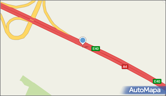 140 km/h Początek, A4E40, węzeł Opole Zachód - Fotoradar odcinkowy