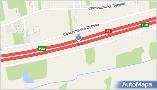 140 km/h - Początek, A2, Choszczówka Dębska - Fotoradar odcinkowy