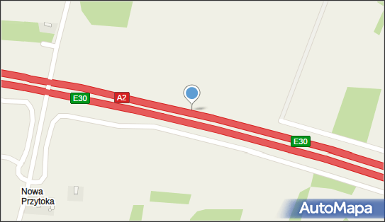 140 km/h - Początek, A2, Ryczołek - Fotoradar odcinkowy