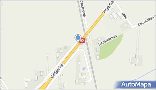 90 km/h, DK50, Nowe Grobice gm. Chynów 05-650 - Fotoradar odcinkowy