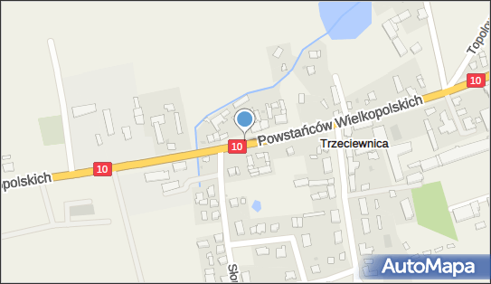 50 km/h, Powstańców Wielkopolskich10, Trzeciewnica 89-100 - Fotoradar stacjonarny 50 km/h