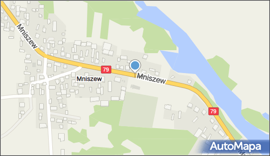 50 km/h, Mniszew 71A, Mniszew 26-914 - Fotoradar stacjonarny 50 km/h
