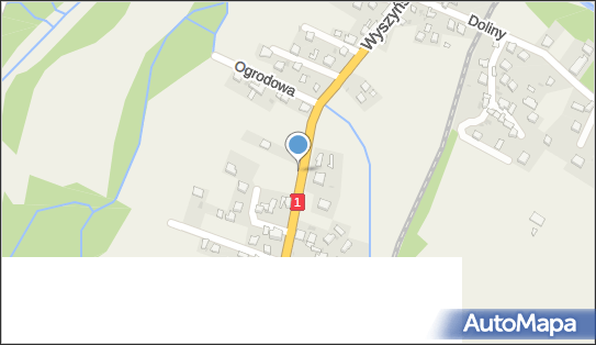 50 km/h, DK1, ks. prym. kard. Stefana Wyszyńskiego, Cisiec 34-350 - Fotoradar stacjonarny 50 km/h