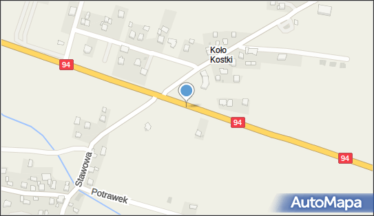70 km/h, DK94, Targowisko 32-015 - Fotoradar stacjonarny 70 km/h